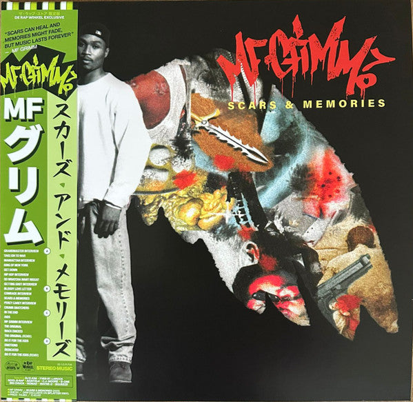 MF Grimm : Scars & Memories (2xLP, Comp, Ltd, Num, RE, RM, OBI)