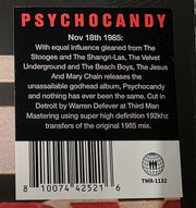 The Jesus And Mary Chain : Psychocandy (LP, RE, RM, 40t)