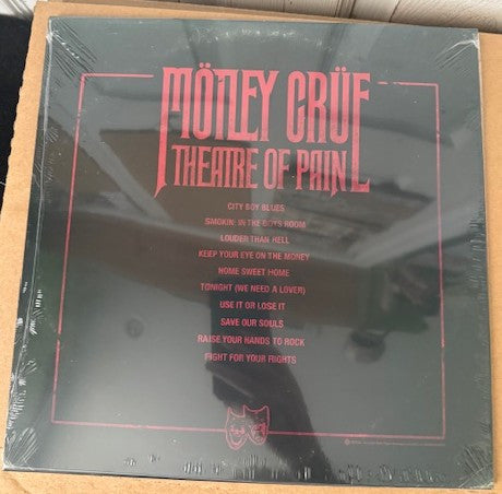 Mötley Crüe : Theatre Of Pain (LP, Album, RE, 40t)