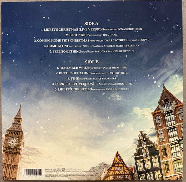 Jonas Brothers : A Very Jonas Christmas Movie Original Soundtrack (LP, Album, Gre)