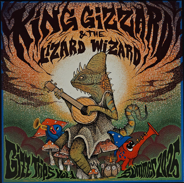 King Gizzard And The Lizard Wizard : Gizz Trips Vol. 1 (Summer 2025) (2xLP, Album, Comp, Ltd, Num, Ran)