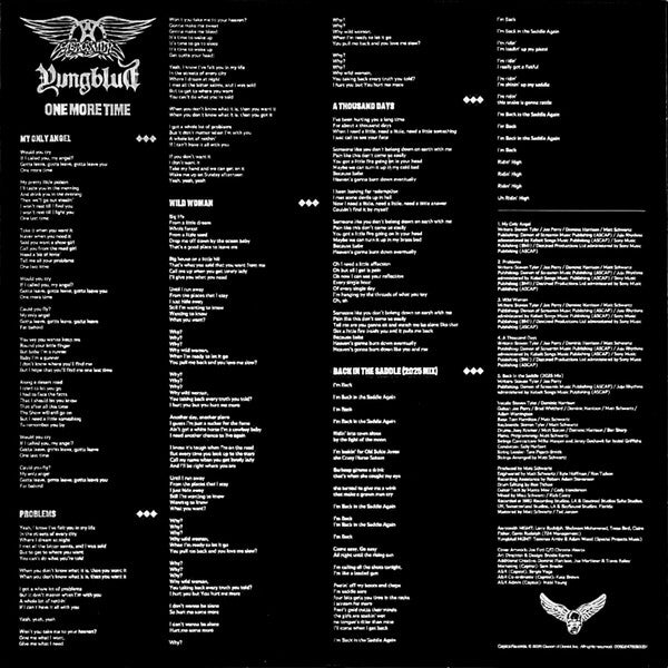 Aerosmith, Yungblud (3) : One More Time (12", S/Sided, EP, Etch)