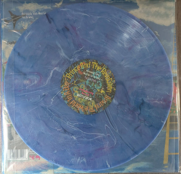 Prince And The Revolution : Around The World In A Day (LP, Album, RE, Whi)