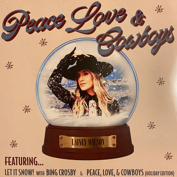 Lainey Wilson : Peace, Love & Cowboys (12", EP)