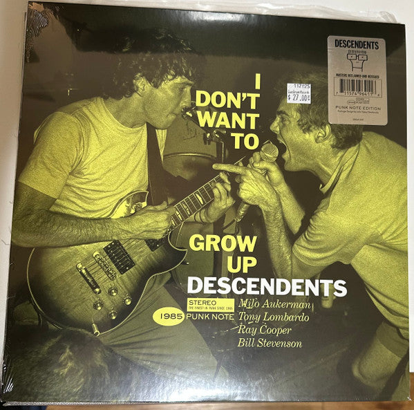 Descendents : I Don't Want To Grow Up (LP, Album, RE, RM)