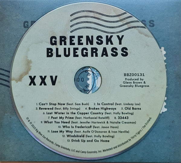 Greensky Bluegrass : XXV (CD)