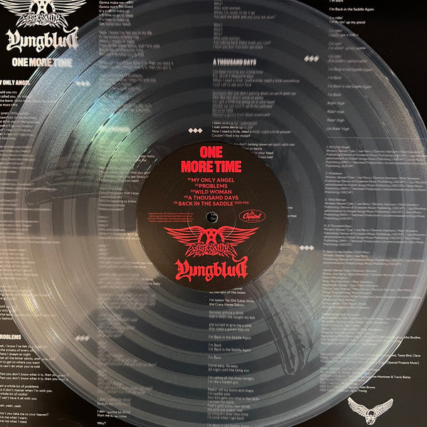 Aerosmith, Yungblud (3) : One More Time (LP, S/Sided, EP, Etch, Ltd, Cle)