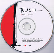 Rush : Vapor Trails (CD, Album, Promo)
