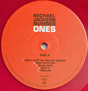 Michael Jackson : Number Ones (2xLP, Comp, RE, Red)