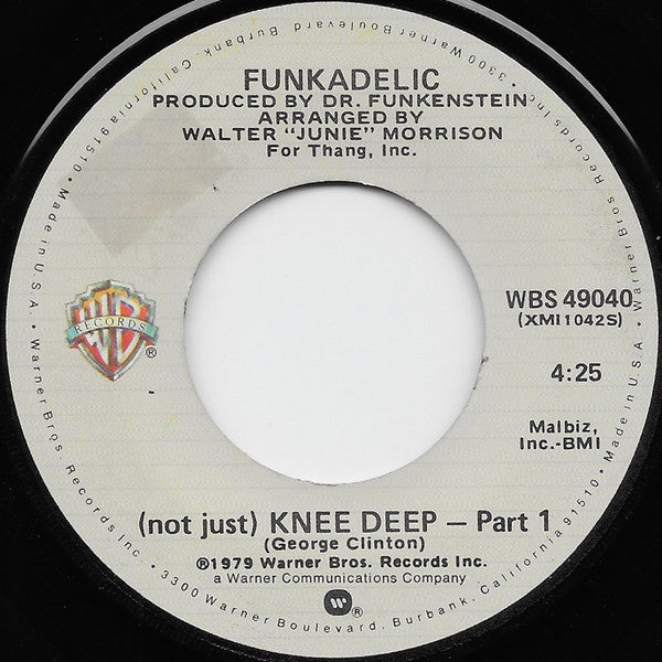 Funkadelic : (Not Just) Knee Deep (7", Single, Cap)