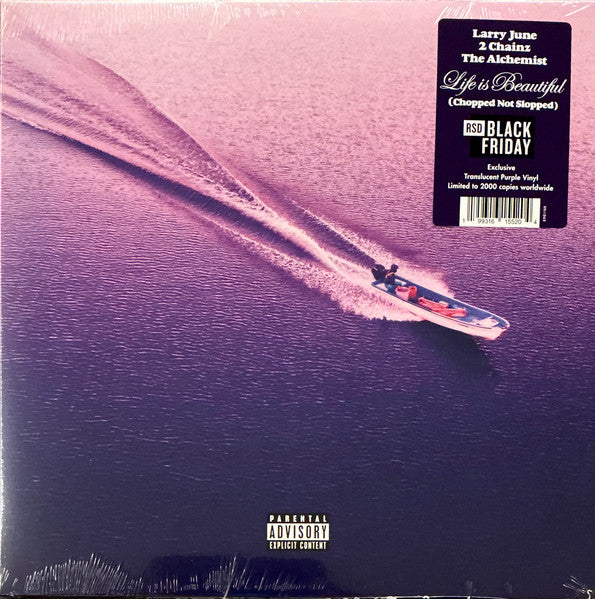 Larry June, 2 Chainz & The Alchemist* : Life Is Beautiful (Chopped Not Slopped) (LP, Album, RSD, Ltd, Pur)