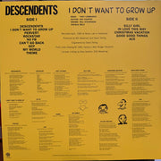 Descendents : I Don't Want To Grow Up (LP, Album, RE)