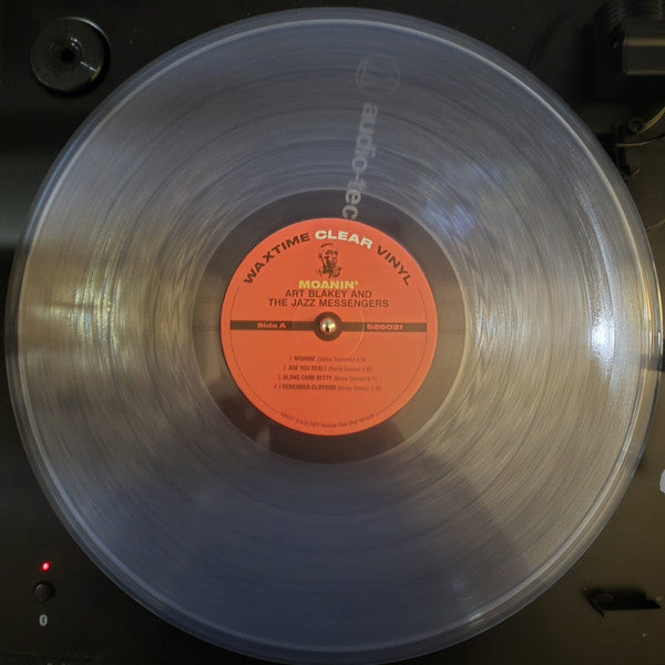 Art Blakey & The Jazz Messengers : Moanin' (LP, Album, Ltd, RE, Cry)