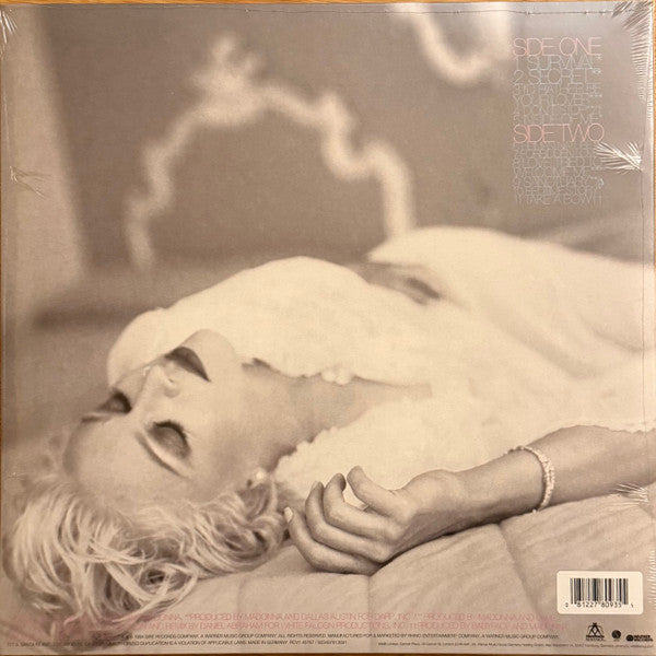 Madonna : Bedtime Stories (LP, Album, RE, Sil)