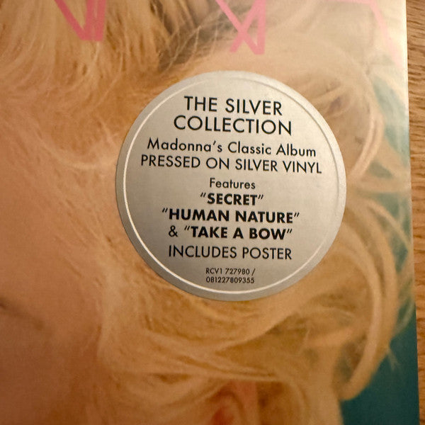 Madonna : Bedtime Stories (LP, Album, RE, Sil)