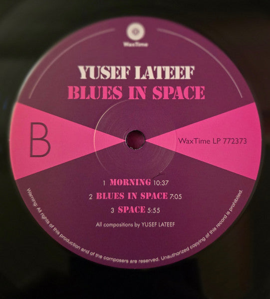 Yusef Lateef : Blues In Space (LP, Album)