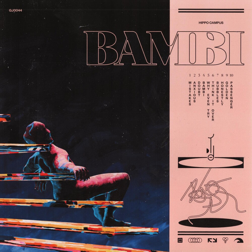 the album cover for Hippo Campus - Bambi [LP]