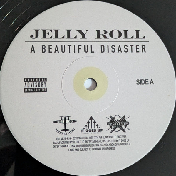 Jelly Roll (3) : A Beautiful Disaster (LP, Album, RE)
