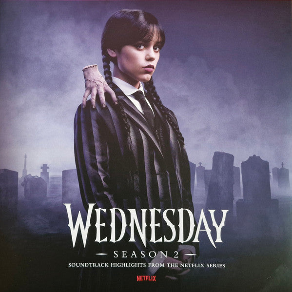 Various : Wednesday - Season 2 (Soundtrack Highlights From The Netflix Series) (LP, Pur)