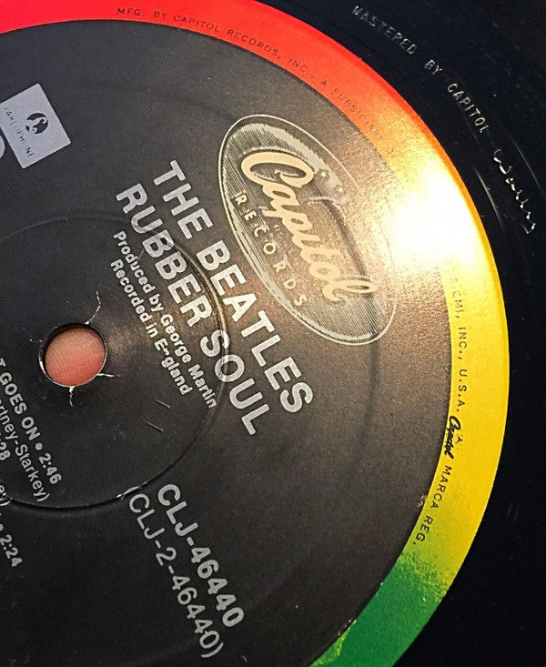 The Beatles : Rubber Soul (LP, Album, RE, RM, Rai)