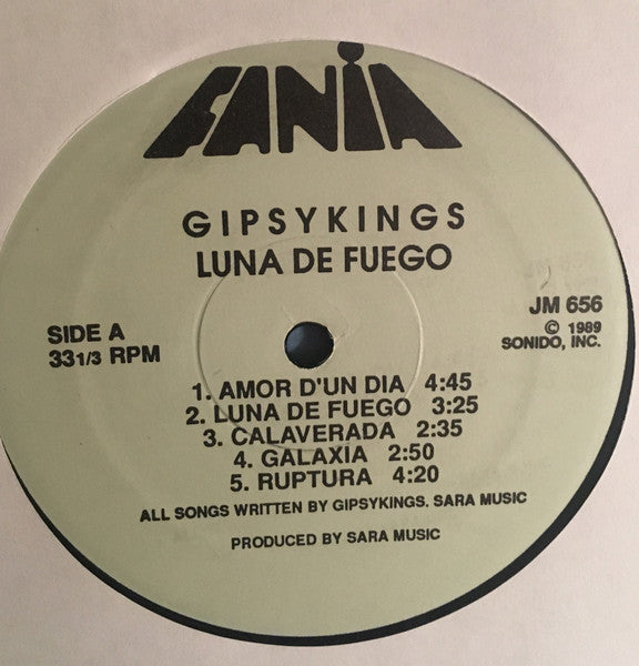 Gipsy Kings : Luna De Fuego (LP, Album, RE)