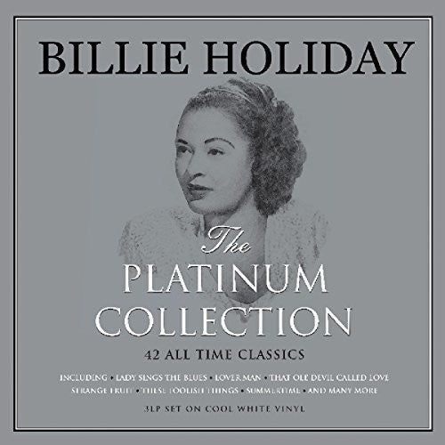 the album cover for Billie Holiday - Platinum Collection (White Vinyl) [Colored Vinyl] (Wht)