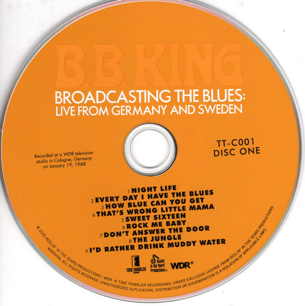 B.B. King : Broadcasting The Blues: Live From Germany And Sweden (2xCD)