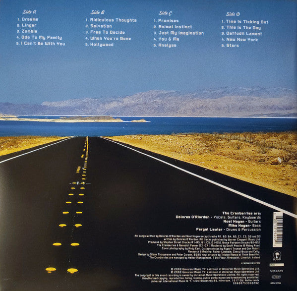 The Cranberries : Stars: The Best Of 1992-2002 (2xLP, Comp, RE, RP, 180)