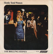 The Rolling Stones : Honky Tonk Women / You Can't Always Get What You Want (7", Single, Styrene, Mon)