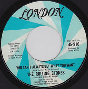 The Rolling Stones : Honky Tonk Women / You Can't Always Get What You Want (7", Single, Styrene, Mon)