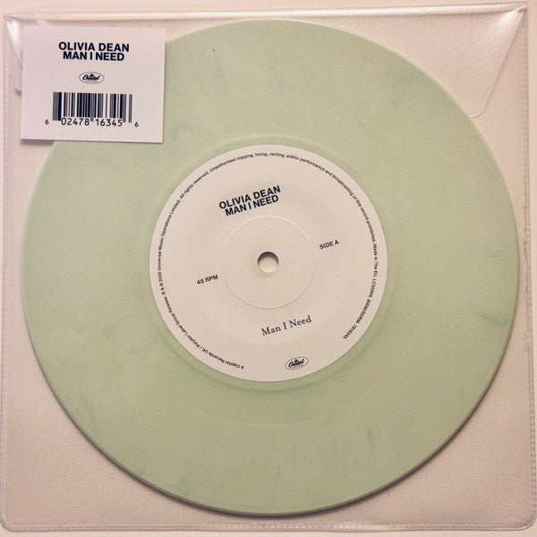Olivia Dean : Man I Need (7", Ltd, Lig)