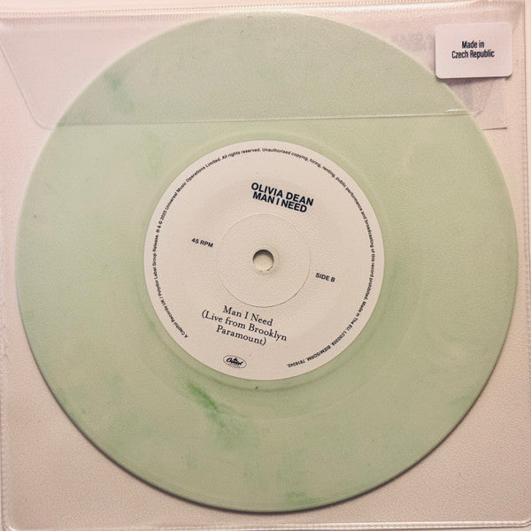 Olivia Dean : Man I Need (7", Ltd, Lig)