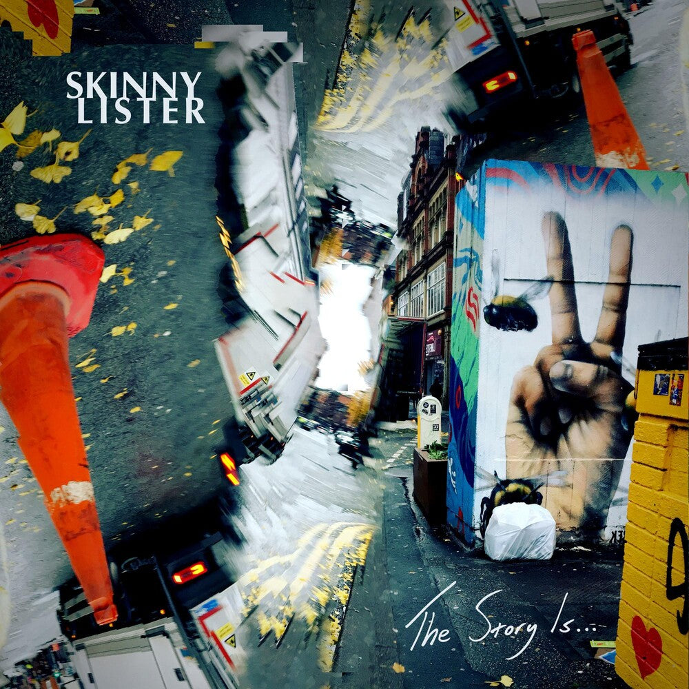 the album cover for Skinny Lister - The Story Is...
