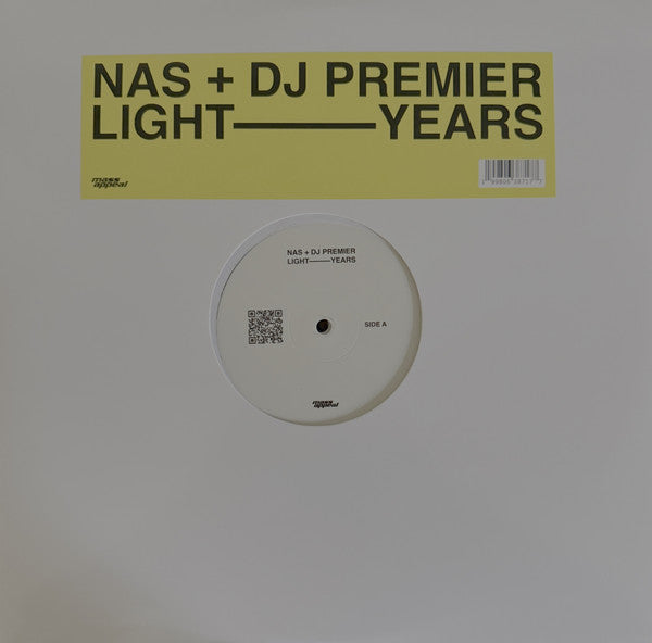 Nas + DJ Premier : Light-Years (2xLP, Album, Ltd, Yel)