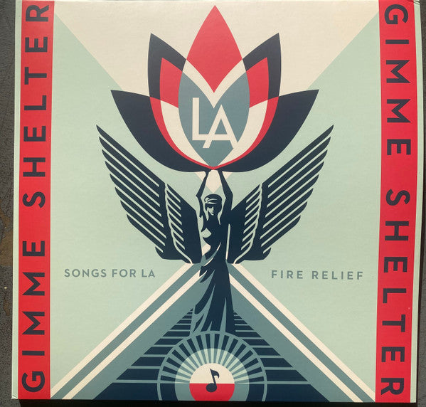 Various : Gimme Shelter: Songs For LA Fire Relief (2xLP, Comp, Num, Gat)