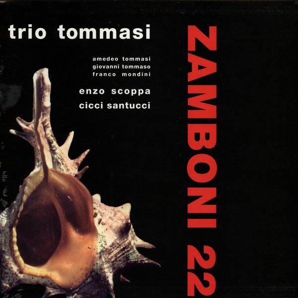 Amedeo Tommasi Trio : Zamboni 22 (LP, Album, RE, RM)
