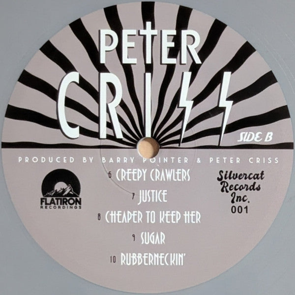 Peter Criss : Peter Criss (LP, Album, Ltd, Sil)