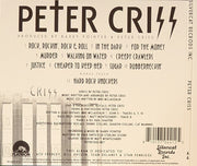 Peter Criss : Peter Criss (CD, Ltd, Whi)