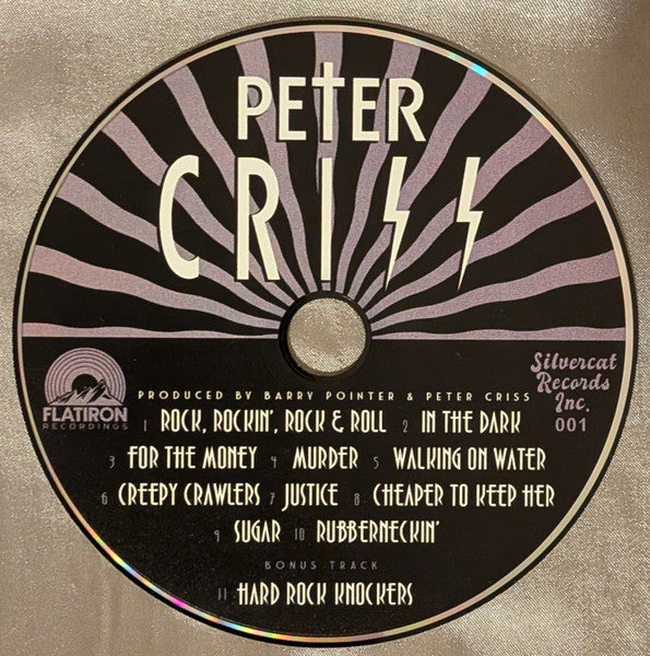 Peter Criss : Peter Criss (CD, Ltd, Whi)