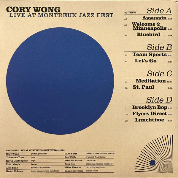 Cory Wong : Live At Montreux Jazz Fest (2xLP, Ltd, Gat)