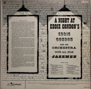Eddie Condon With All Star Jazz Men : A Night At Eddie Condon's (LP, Mono)