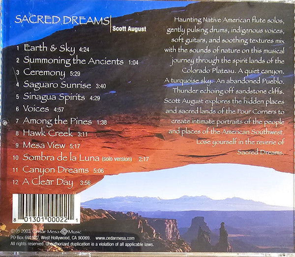 Scott August (2) : Sacred Dreams (CD, Album)
