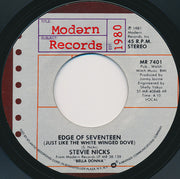 Stevie Nicks : Edge Of Seventeen (Just Like The White Winged Dove) (7", Single, All)