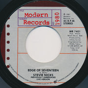 Stevie Nicks : Edge Of Seventeen (Just Like The White Winged Dove) (7", Single, All)