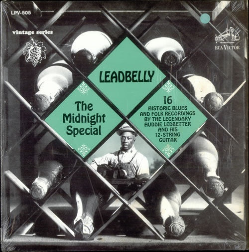 Leadbelly : The Midnight Special (LP, RE, Ind)
