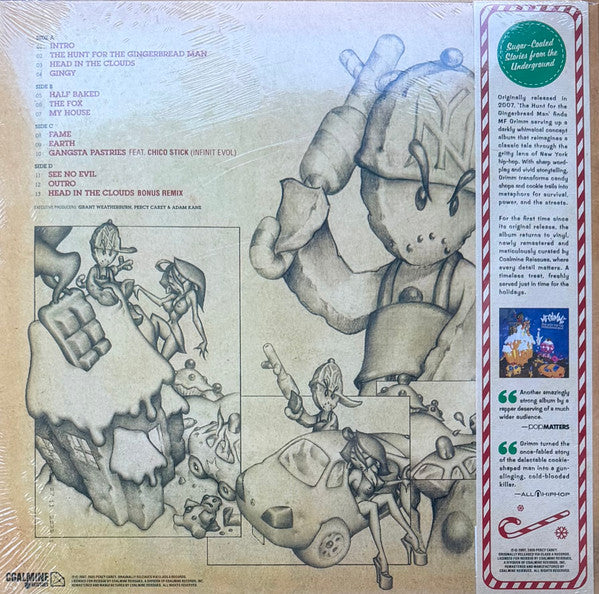 MF Grimm : The Hunt For The Gingerbread Man (2xLP, Album, Ltd, Num, RE, RM, Obi)