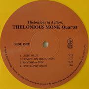 Thelonious Monk Quartet* With Johnny Griffin : Thelonious In Action (LP, RE, S/Edition, Yel)
