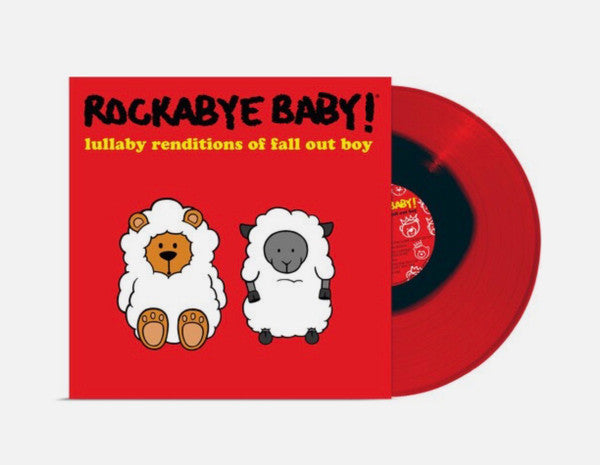 Rockabye Baby : Lullaby Renditions of Fall Out Boy (LP, Red)