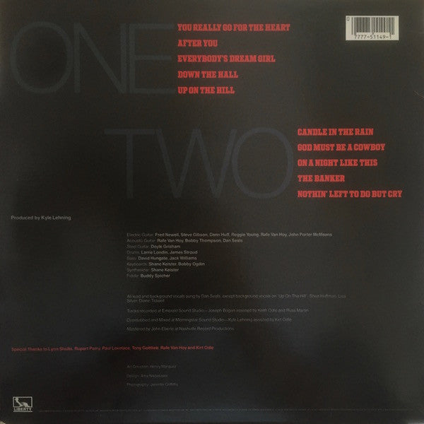 Dan Seals : Rebel Heart (LP, Album, Jac)