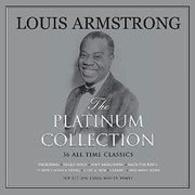the album cover for Louis Armstrong - Platinum Collection